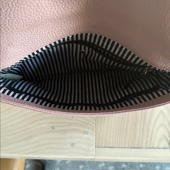 kate spade Cobble Hill Colorblock Leather Crossbody Bag in Black and Pink - Picture 3 of 4